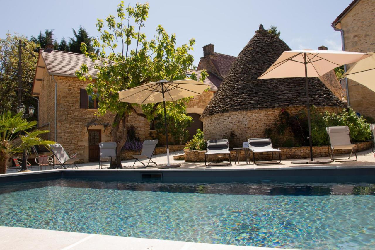 Le Four A Pain, Gite Avec Piscine Et Spa Proche Sarlat Marquay ภายนอก รูปภาพ